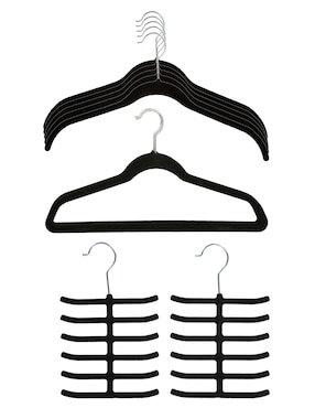 Imagen de producto Conjunto look gancho velvet negro